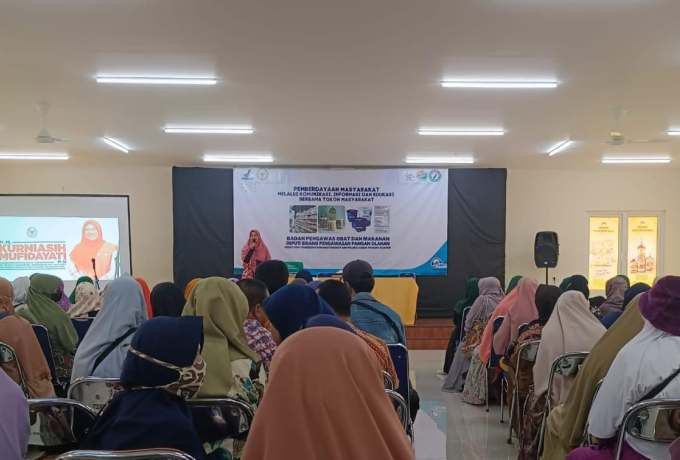 Muslimah Wahdah Islamiyah Hadiri Sosialisasi BPOM RI