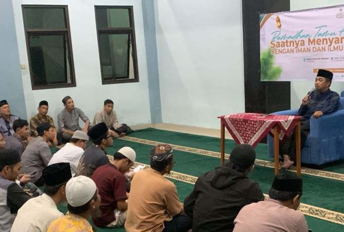 Pengajian Tarhib Ramadhan Digelar di Masjid Ukhuwah Islamiyah